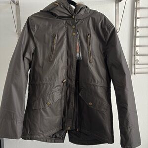 Army green winter coat.  Size XL.
